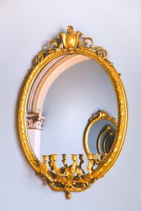 Luxus Spiegel gold