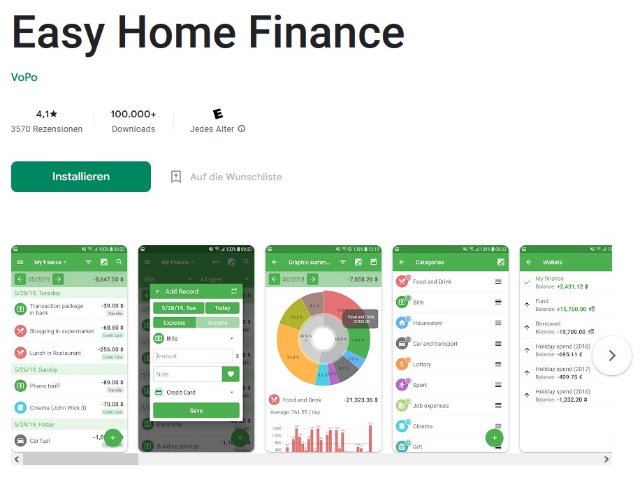 Easy Home Finance Google Play