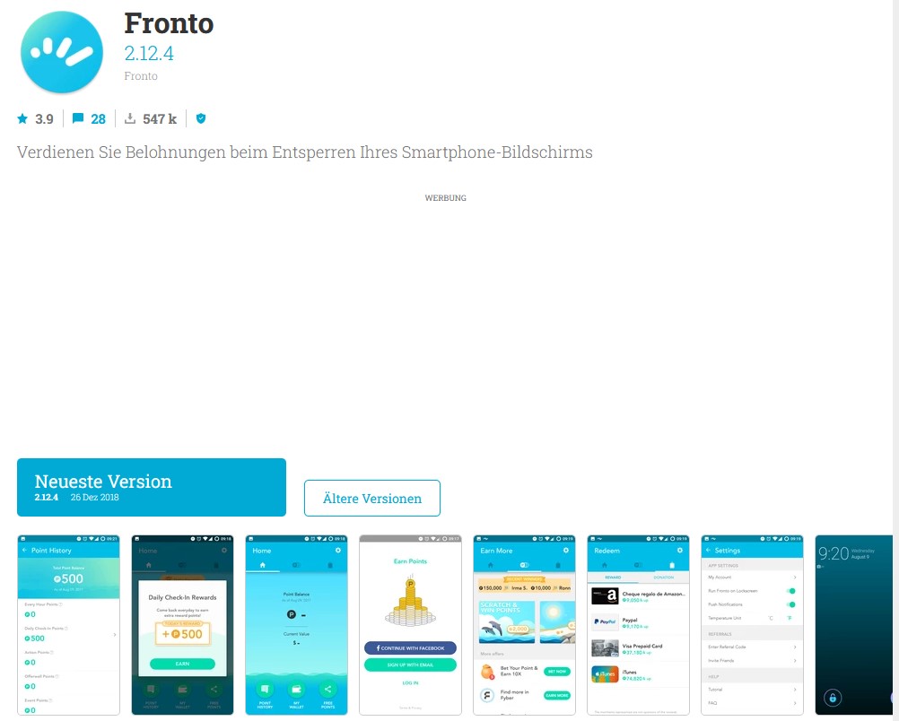 Fronto App