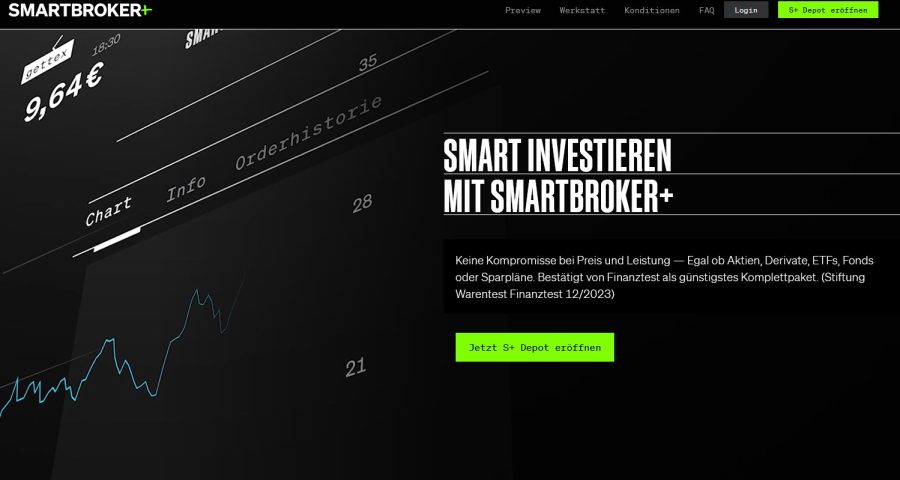 Smartbroker+ Website