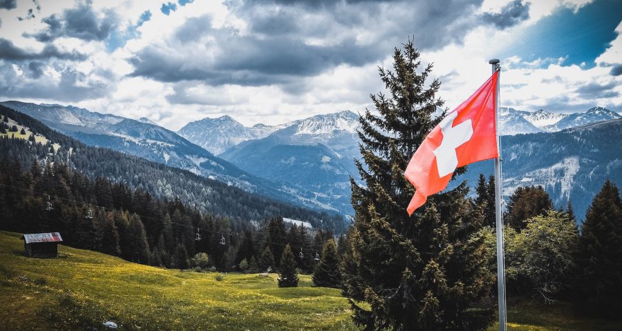 Schweiz Flagge