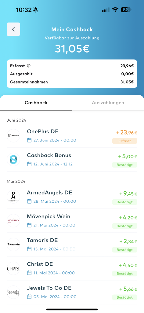 SaveStrike_Cashback Wallet